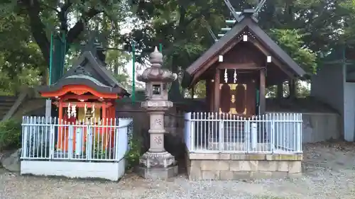 赤留比売命神社（杭全神社飛地境内社）の末社・摂社
