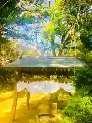 月読神社の手水