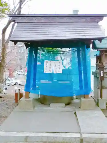 手稲神社の手水舎