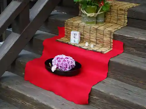 阿邪訶根神社の手水舎