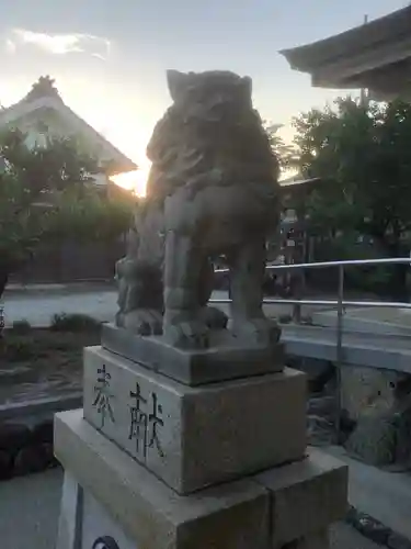 天満宮（常普請出世天満宮）の狛犬