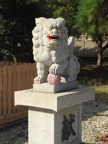 上川神社の狛犬