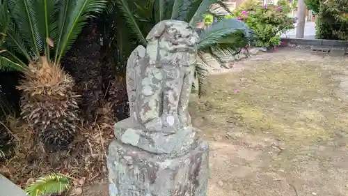 稚桜神社の狛犬