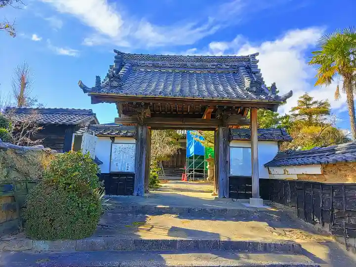 正法寺の山門・神門