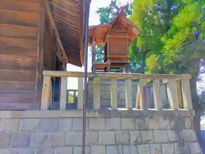 神明社（三丸渕寺東）の本殿・本堂