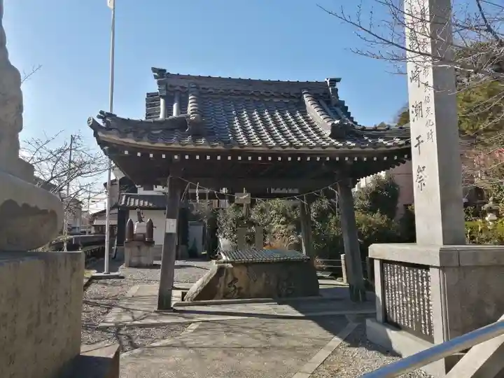 神前神社の手水舎