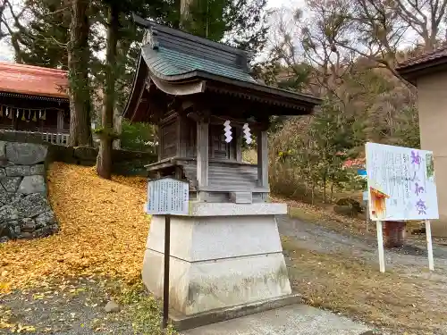 諏訪大社上社前宮の末社