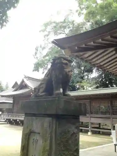 常陸國總社宮の狛犬