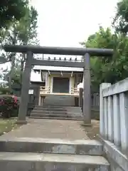 嶺天祖神社の鳥居