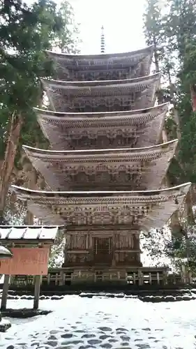 金峯神社の塔