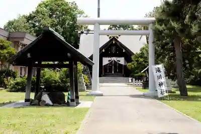 滝川神社の鳥居