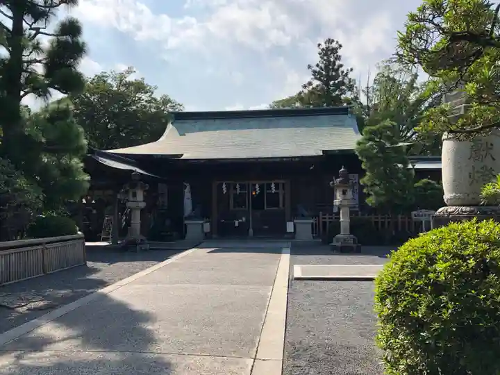 大井神社の本殿・本堂