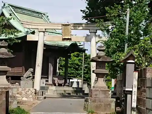 御霊神社の鳥居