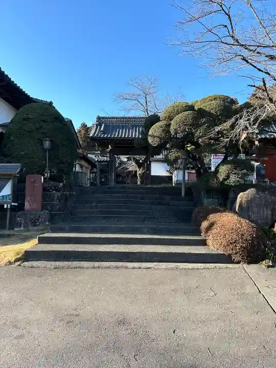 柳沢寺の山門・神門