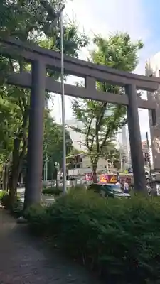 金王八幡宮の鳥居