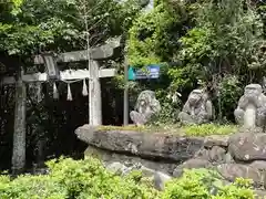 男嶽神社の狛犬