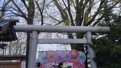 札幌諏訪神社の鳥居