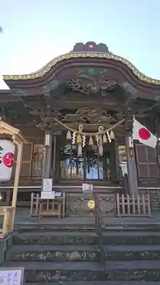 取手八坂神社の本殿・本堂