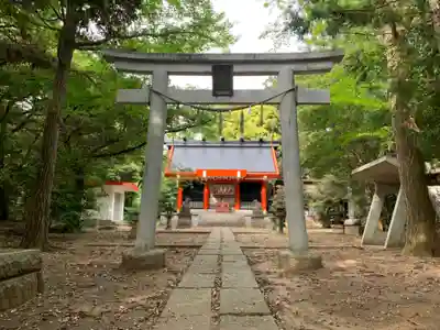 荻作神社の鳥居