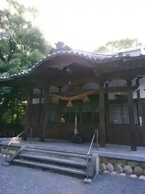 鵜森神社の本殿・本堂