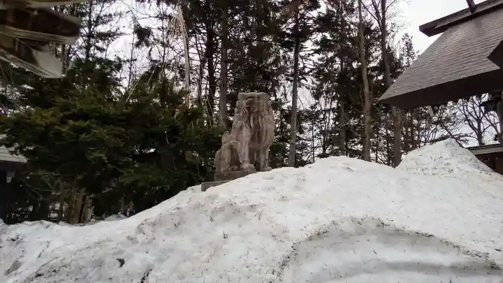 和寒神社の狛犬