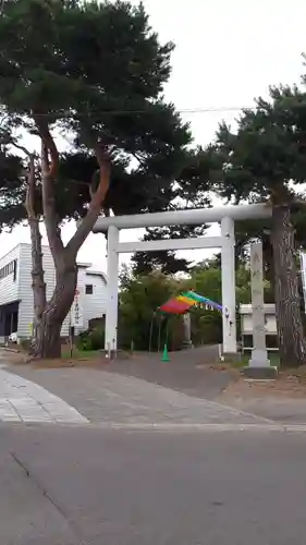 東神楽神社の鳥居