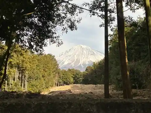 山宮浅間神社の景色