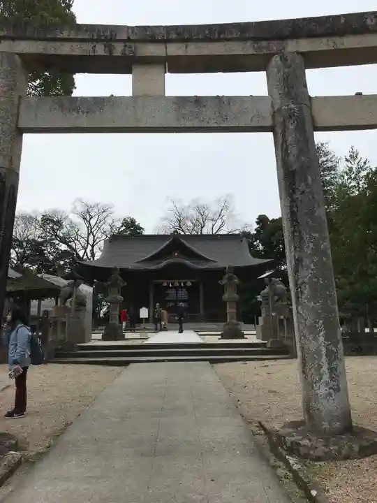 松江神社の本殿・本堂