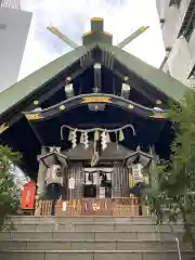 築土神社の本殿