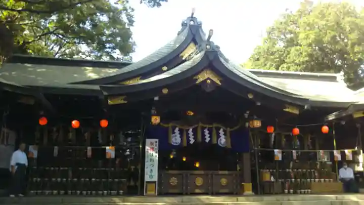 検見川神社の本殿・本堂