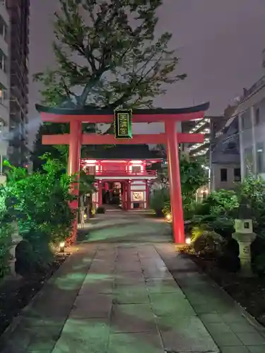 成子天神社の鳥居