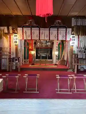 加江田神社の本殿・本堂