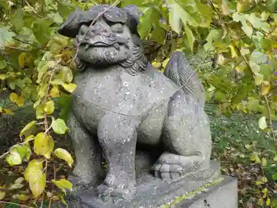 獅子内神社の狛犬