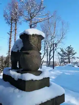 上野幌神社の狛犬