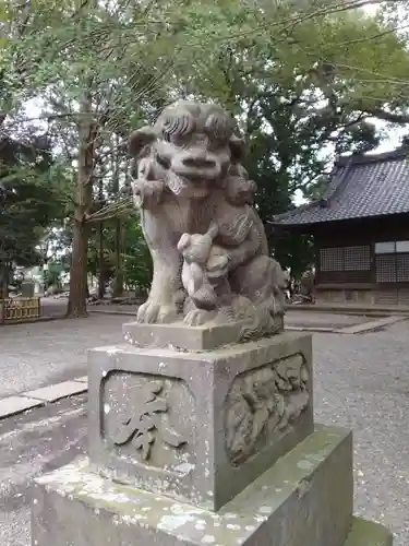 世田谷八幡宮の狛犬