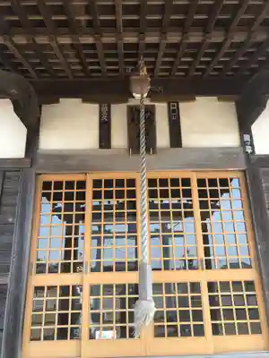 田村八幡駒形両神社の本殿・本堂