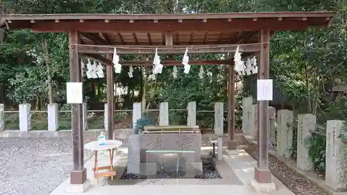 佐野赤城神社の手水舎