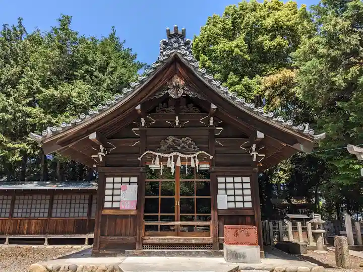 八幡社(柏井町)の本殿・本堂