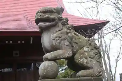 八幡神社の狛犬