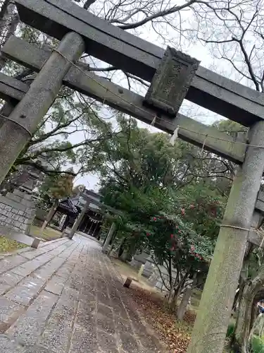 赤嵜神社の鳥居