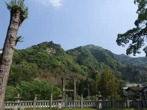 白人神社の景色