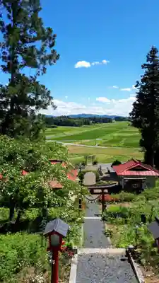 津島神社の景色