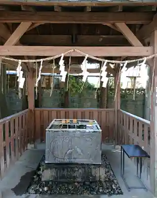 春日部八幡神社の手水舎