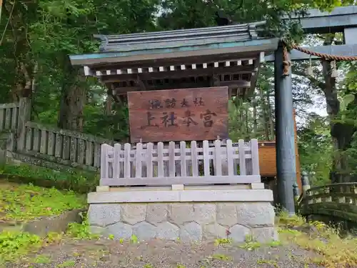 諏訪大社のその他建物