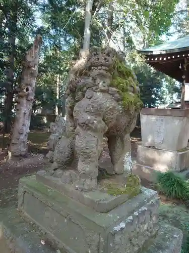 沓掛香取神社の狛犬