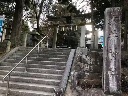 大井神社の鳥居