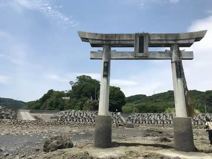永尾剱神社の鳥居