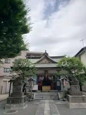 穏田神社の本殿・本堂