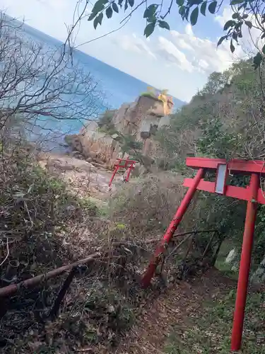 立岩稲荷神社の鳥居