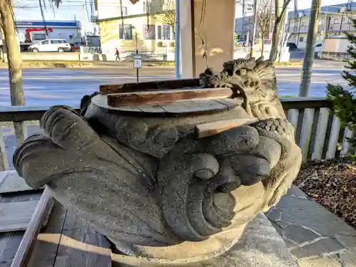 鳥取神社の手水舎